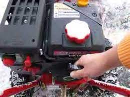 Anticipating more than two feet of snow motivates cre. How To Start Pull Start Troy Bilt Snow Thrower Youtube