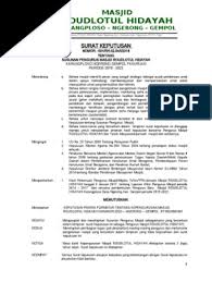 Maybe you would like to learn more about one of these? Sk Pengurus Takmir Masjid 2016 2019