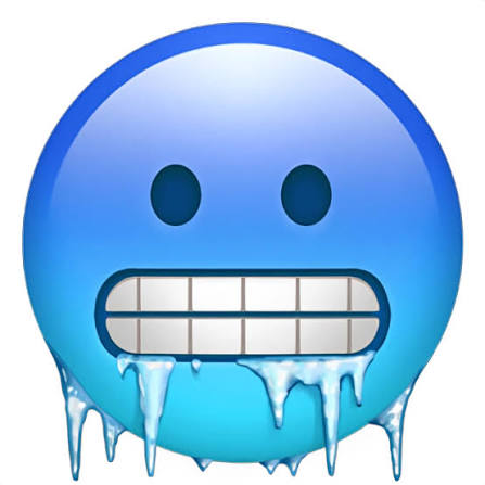 Смайлик Замерзающее лицо 🥶 - скопировать эмодзи и узнать значение