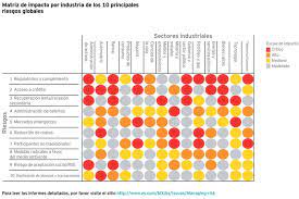 El Informe De Riesgos De Negocios De Ey Matriz De Impacto Por Matriz De Riesgo Matriz Riesgo