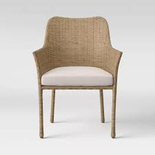 Whimbrel Steel Patio Dining Chair White Opalhouse In 2020 Patio Dining Chairs Dining Chairs Patio Dining