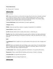 Soap Note Week Two Nr511 Patient Information M 40 Years Old F Caucasian Subjective Data Cc Sore Throat Hpi Patient States She Has A Sore Throat This Course Hero