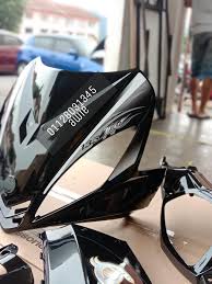 Coverset & sparepart 125z / rxz / 135lc / lagenda. Hitam Batik Lc135 V1 Stripe Siap Coverset Motor 04 Facebook