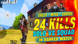 Play free fire garena online! Epic 24 Kills In Solo Vs Squad Gameplay Garena Free Fire Total Gaming Live Youtube