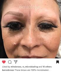 No Hair No Problem Check Out This Fabulous Work By Mercedes Benzobrows Her Client Had No Eyebrows Due To Alopecia But Tha Eye Makeup Eyebrows Alopecia