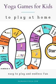 Yoga Games At Home Fun And Easy Yoga Games To Play With Kids In 2020 Yoga Games Yoga For Kids Kids Yoga Games