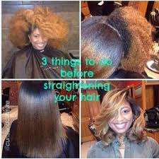 3 Things To Do Before Straightening Your Hair Natural Hair Styles Hair Styles Curly Hair Styles