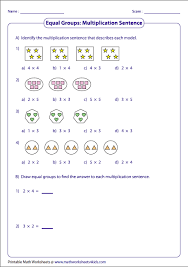 multiplication models worksheets multiplication worksheets 2nd grade math worksheets multiplication