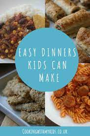 Easy Dinner Recipes Kids Can Help Make A Simple Way To Teach Your Kids To Cook Midweekmeal Kidscooking Easy Meals For Kids Easy Dinner Easy Dinners For Kids