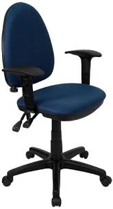 Flash Furniture Mid Back Navy Blue Fabric Multifunction Swivel Task Chair With Adjustable Lumbar Support And Adju Flash Furniture Metal Side Chair Office Chair