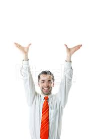 For someone to actually hold somebody else's head up (see picture), or to be strong, usually in a time of adversity. Young Smiling Businessman Holding Something Above His Head Stock Photos Freeimages Com