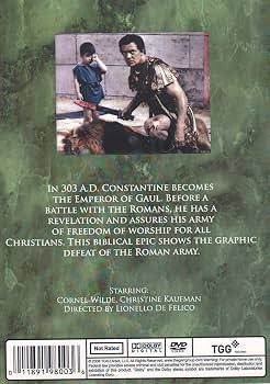 Amazon.com: Constantine and The Cross : Cornel Wilde, Belinda Lee, Massimo  Serato, Christine Kaufmann, Fausto Tozzi, Tino Carraro, Carlo Ninchi,  Vittorio Sanipoli, Elisa Cegani, Lia Angeleri, Franco Fantasia, Lauro  Gazzolo, Lionello De