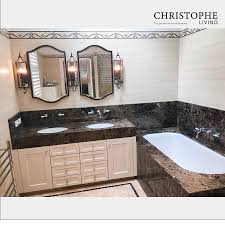 French country bedroom desigh with lots of whitewashed surfaces. French Style Bathroom Design Luxury Bathroom Vanities Fine Custom Furniture