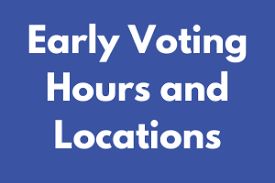 2020 General Election Voting Information Villa Park Public Library