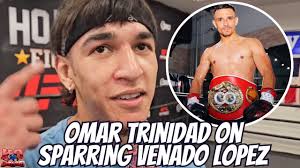 ⚠️DOPE⚠️ Omar Trinidad reveals sparred Venado Lopez, ready for champions  this year