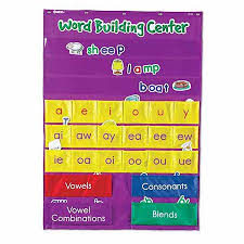 Learning Resources Word Building Center Pocket Chart