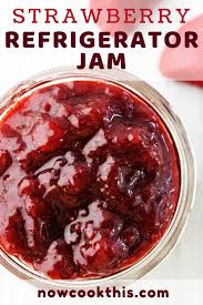 Strawberry Refrigerator Jam Now Cook This Recipe In 2020 Refrigerator Jam Frozen Strawberry Recipes Jam Recipes