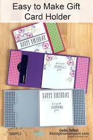 How To Make A Gift Card Holder The Easy Way Gift Card Holder Diy Gift Cards Money Diy Gift Card