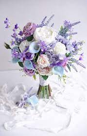 40 Diy Beautiful Floral Arrangements For Spring Page 29 Of 47 Soopush Purple Wedding Bouquets Purple Wedding Flowers Flower Bouquet Wedding