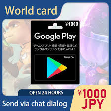 A smart gift anyone can appreciate. Google Play 1000 Yen Gift Card Send Via Chat Shopee Philippines