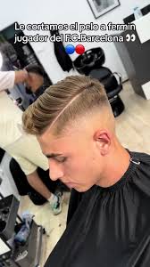 Le cortamos el pelo a fermin jugador del @fcbarcelona 🔵🔴⚽️ qie os parece  el corte ? #barber #viral #fade #barberia #haircut #fermin #barberia  #fcbarcelona #barsa #futbol #masia #fichajes