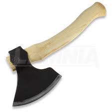 Axes built with quality steel to get the job done with ease. Svante Djarv Viking Axe Little Lamnia
