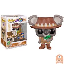 Pop Ozzy The Koala W Collector Pin Australia 04 Around The World Exclusive Funko Pop Tiny Titan Funko Pop Toys Funko Pop Pop
