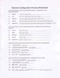 Maybe you would like to learn more about one of these? Electron Configuration Worksheet Answers Key Promotiontablecovers