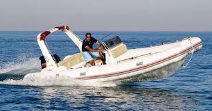 Side Console Inflatable Boat Semi Rigid Sundeck Roll Bar 600 Topline Tiger Marine Boat Marine Inflatable Boat