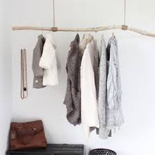 Make sure your piece of driftwood with no avail, i decided to make my own 5 foot long coat rack. Diy Clothing Rack From A Birch Branch Clothing Rack Hanging Coat Rack Diy Coat Rack
