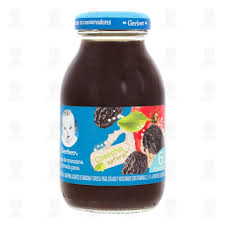 Jugo Gerber Cosecha Natural Manzana Y Ciruela Pasa A Partir De Los 6 Meses 175 Ml