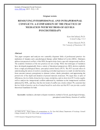 So, save the brain drain, frustration and arguments with fellow players, let our word finder be your constant companion. Pdf Resolving Interpersonal And Intrapersonal Conflict A Comparison Of The Practice Of Mediation With Method Of Levels Psychotherapy