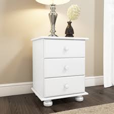 We aim to offer home and garden furniture at the best possible prices online. Hamilton White 3 Drawer Bedside Table Furniture123