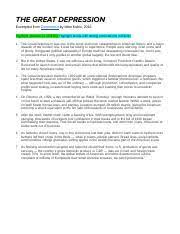Y = african plate x =. Copy Of The Great Depression The Great Depression Excerpted From Commonlit By Mike Kubic 2016 Highlight Statistics In Green Highlight Words With Course Hero