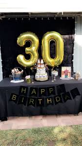 Birthday Decoration At Home Black And Gold 30th Birthday Party Ideas Men Black And Gold Party Beer Theme Mens Birthday Party Birthday Decorations For Men 30th Birthday Decorations