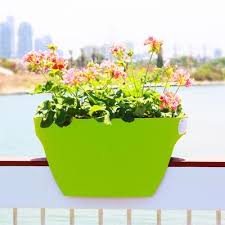 Greenbo Greenbo Xl Rail Planter 2 Pack Apple Green Home Depot Canada Planters Railing Flower Boxes Railing Planters