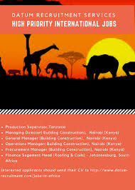 Leverage your professional network, and get hired. Managing Director Jobs In Africa Bdhrs Talent 4 0