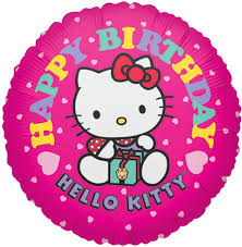 Log in or sign up to leave a comment. 18 Inch Hello Kitty Happy Birthday Pink Present
