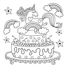 Speciaal voor het vieren van kinderverjaardagen hebben we een aantal taarttoppers met de tekst 'happy birthday'. Pin Van Audrey Dieteren Op Kinderfeestje Kleurplaten Eenhoorn En Kleuren