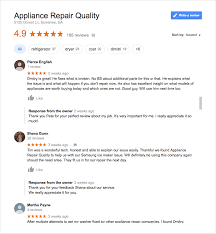 Affordable repairs and renovations services, llc. Google Reviews Appliance Repair Quality
