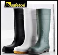 Safetoe Waterproof Rubber Safety Boots for Auto Dust, Protective Knee Rain  Boots for Industrial Work, Ankle PVC Gum Boots Shoes for Wholesale