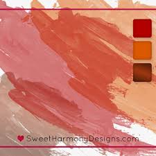 Red Orange And Bronze Color Variation Color Blending Color Inspiration Color Variations