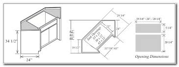 Does anyone know the dimensions of the biggest sink that can fit into an ikea 30 base cabinet? Kitchen Corner Sink Base Cabinet Dimensions Novocom Top