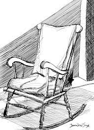 Get ready to rock your way to relaxation by reading how to learn how to build a rocking chair. Rocking Chair Ink 1998 Chair Drawing Art Drawings Sketches Creative Sketchbook Challenge