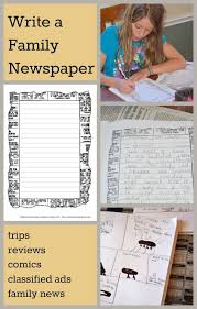 Kids Can Write Your Family Newsletter This Year Homeschool Writing Homeschool Language Arts Teaching Writing