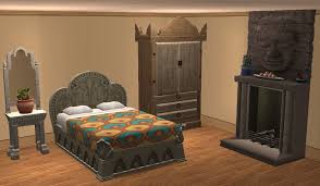 Theninthwavesims The Sims 2 Kingdom Of Cambodia Bedroom For The Sims 2 Sims 2 Bedroom Sets Sims