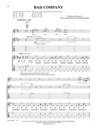 Bad Company By Paul Rodgers And Simon Kirke Digital Sheet Music For Download Print Ax 00 Ps 0013284 Sheet Music Plus