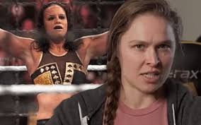 See more ideas about ronda rousey, ronda, rowdy ronda. Ronda Rousey Reacts To Shayna Baszler S Brutal Wwe Elimination Chamber Win