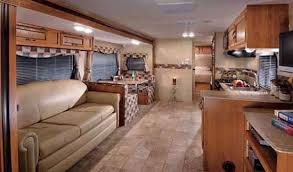 Coachmen Spirit Of America Travel Trailer Interior Looking To Rear Bedroom American Travel Destinations Travel Trailer Reviews Travel Trailer Interior