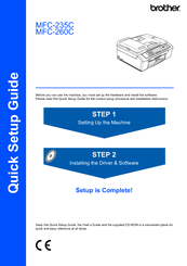 In windows 7 / 2008 r2 the. Brother Mfc 260c Manuals Manualslib